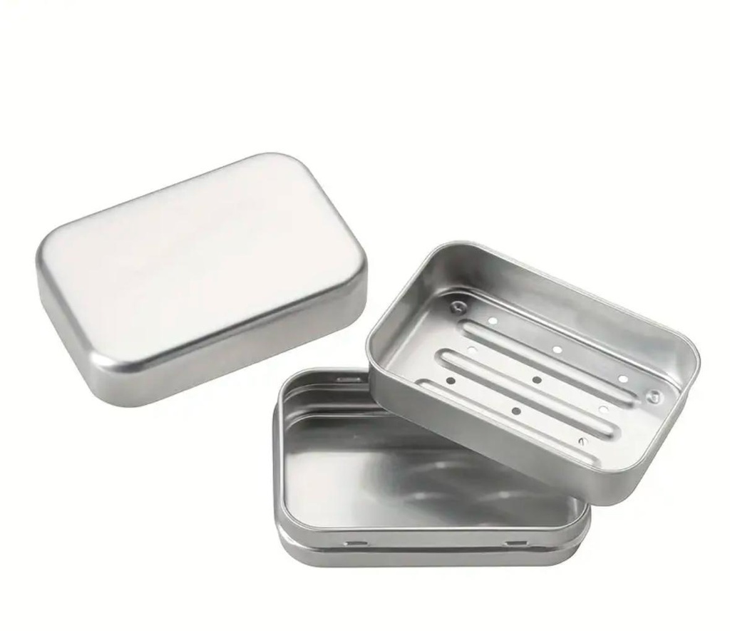 Porte savon en acier